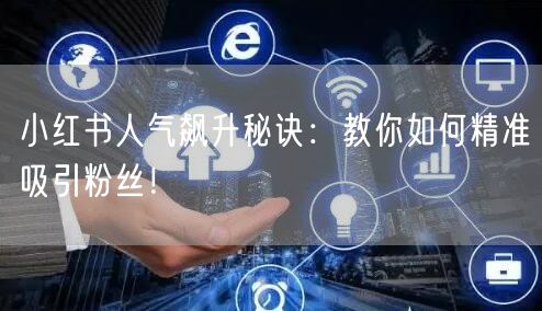 小红书人气飙升秘诀：教你如何精准吸引粉丝！