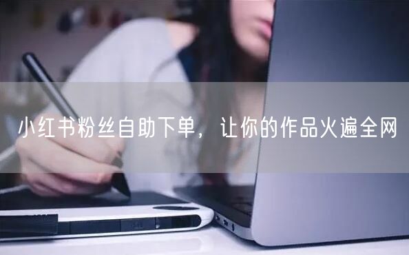 小红书粉丝自助下单，让你的作品火遍全网