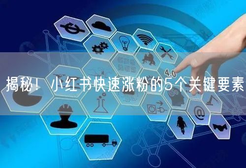 揭秘！小红书快速涨粉的5个关键要素