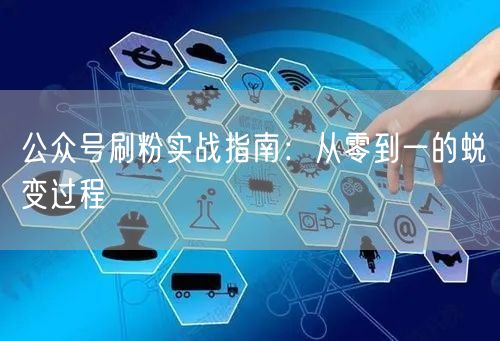 公众号刷粉实战指南：从零到一的蜕变过程